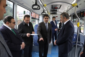 Kayseri'de otobsler yenileniyor