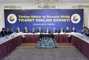 Hiylmaz, Ankara'da Ticaret Odalar Konsey Toplantsna katld