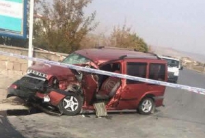 Kayseri'de trafik kazas: 3 yaral