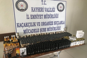 Kayseri'de elektronik sigara operasyonu