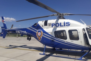 Helikopter destei ile ekili alanlarda uyuturucu denetimi
