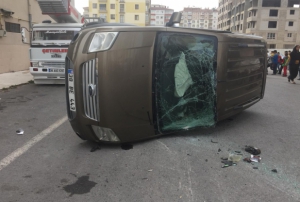 Kayseri'de trafik kazas: 4 yaral