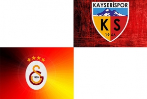 Kayserispor ile Galatasaray 45. rand