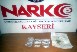 Kayseri'de uyuturucu operasyonu: 6 