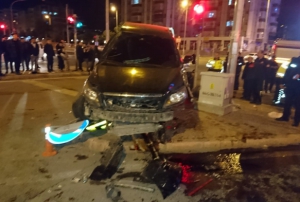 Kayseri'de feci kaza: 9 yaral