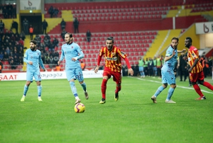Trabzonspor ile Kayserispor 44.kez k