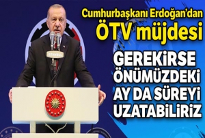 Cumhurbakan Erdoan'dan TV mjdes