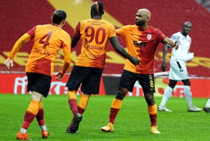 Galatasaray bu sezonki en farkl galibiyetini ald
