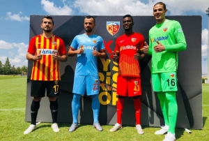 Yukatel Kayserispor'un yeni sezon formalar tantld