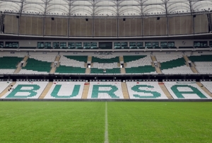 Ligin en yksek kapasiteli stadyumu Bursaspor'un