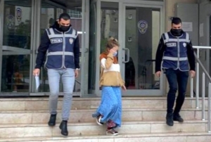 Kayseride 14 yl kesinlemi hapis cezas bulunan kadn yakaland