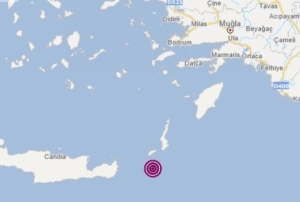 Akdenizde 5.5 byklnde deprem