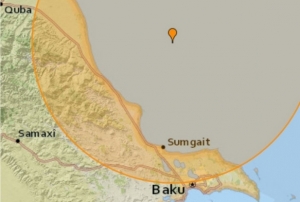 Hazar Denizinde 5.6 byklğnde deprem