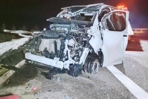 Altın yüklü zırhlı araç takla attı: 11 kilo altın sırra kadem bastı