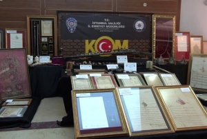 Osmanlı Dönemine ait eserler ele geçirildi