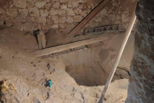 Kaçak kazı yaparken suçüstü yakalandılar