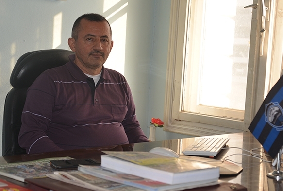 Erciyesspor taraftarnn teknik direktr isyan