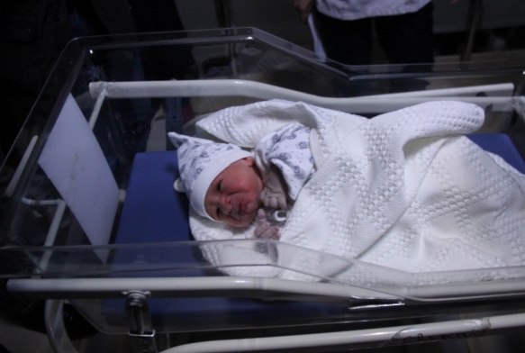 Kayseride yln ilk bebeine Mehmet ad verildi
