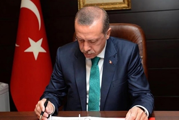 Cumhurbakan Erdoan, o kanunu onaylad