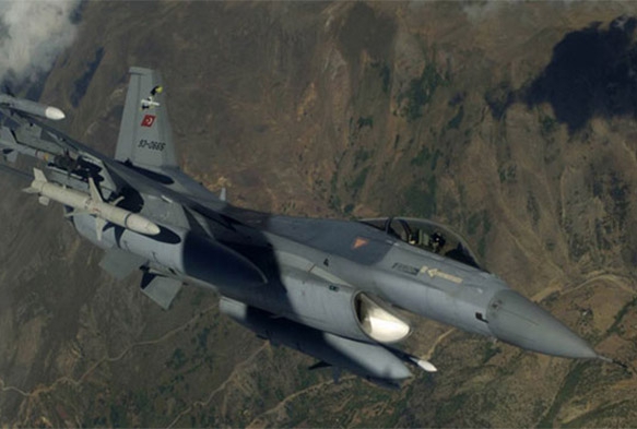 Kuzey Irakta hava harekat: 4 hedef imha edildi