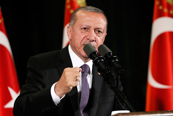 Cumhurbakan Erdoan: Bazlarnn srtnda kfe yok, bol bol atyorl