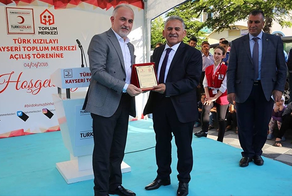 Trk Kzlay Kayseri Toplum Merkezi ald