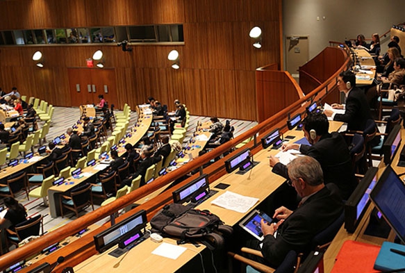 BM Genel Kurulu'nda Filistin tasars kabul edildi