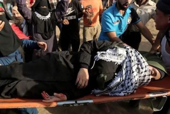 Gazzedeki atmalarda 206 Filistinli yaraland