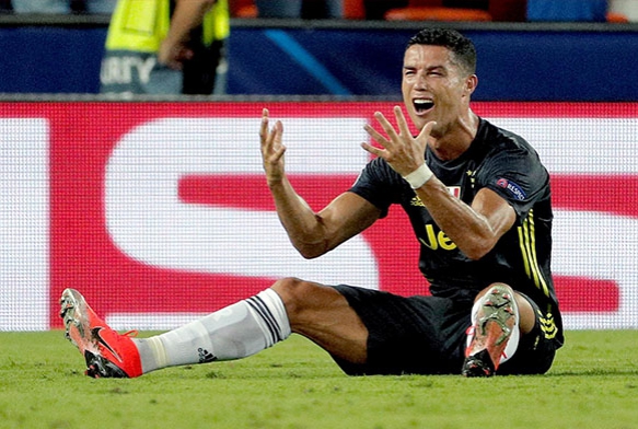 Ronaldo, gzyalarn tutamad