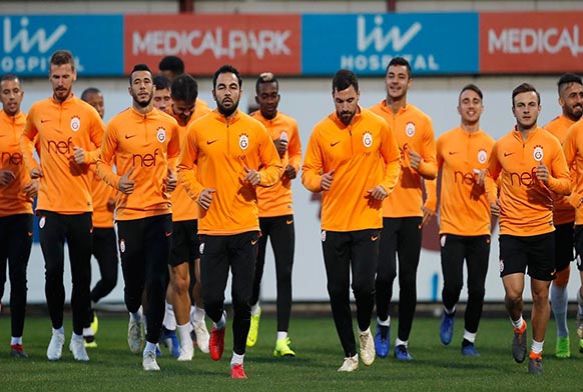 Galatasaray, derbi hazrlklarn tamamlad