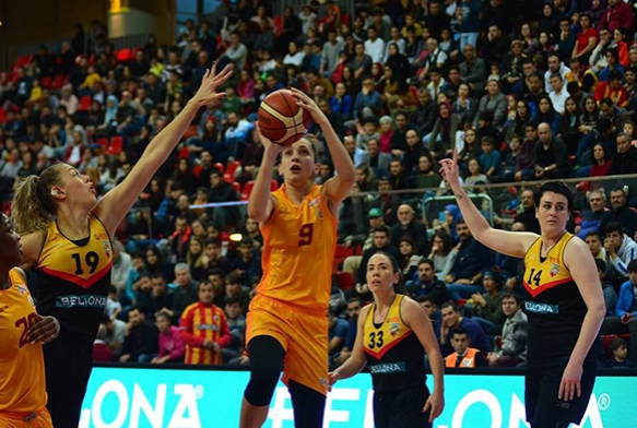 Bellona Basketbol sahasnda Galatasaray'a malup oldu