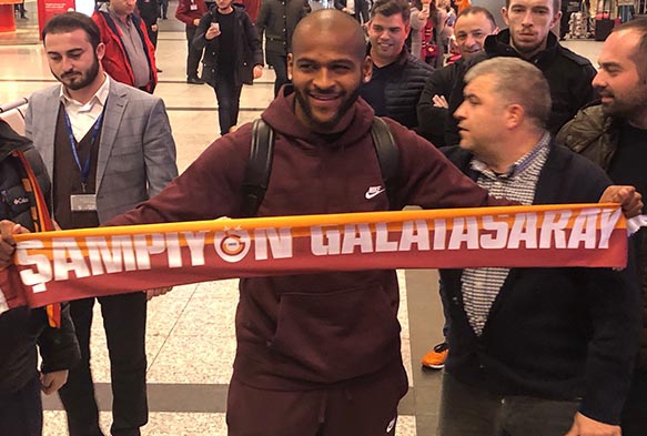 Galatasarayn yeni transferi Marcao stanbulda