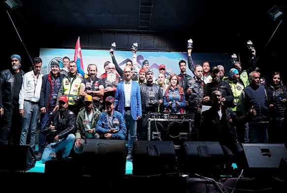 Erciyes motosiklet tutkunlarna dolu dolu bir festival yaatt