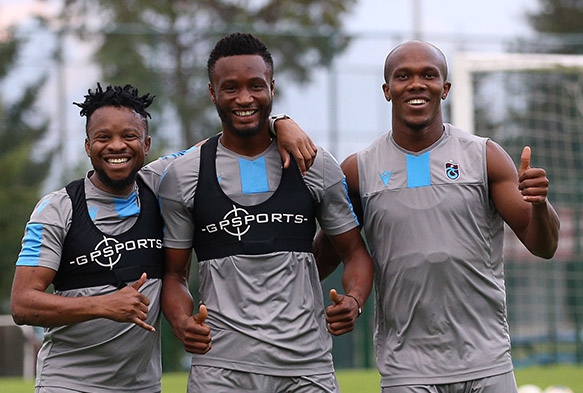  Trabzonspor'da mutlu Nijeryallar