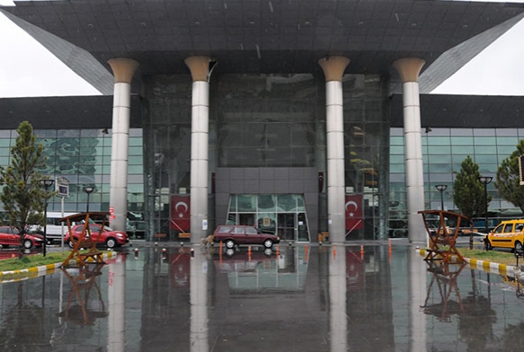 Kayseri'de otobs terminalinde sessizlik