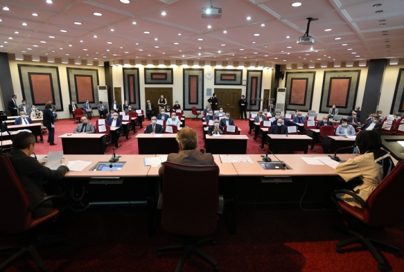 Melikgazi Belediyesi 2019 faaliyet raporu oy birlii ile kabul edildi