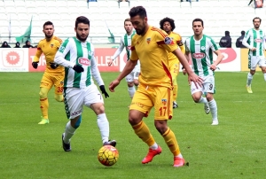 Kayserispor, Konya'da ykld!