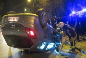  Kayseri'de trafik kazas: 7 yaral