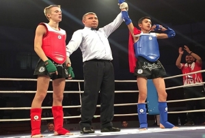 Serkan Kl'tan Muaythai de dnya derecesi