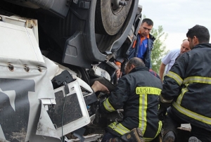  Kayseri'de zincirleme trafik kazas: 8 yaral