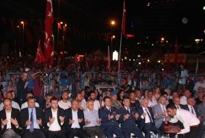 Kayseride 15 Temmuz Demokrasi ve Milli Birlik Gn