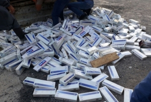 Kayseri'de 15 bin paket gmrk kaa sigara ele geirildi