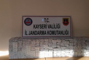 Jandarma'dan kaak sigara operasyonu