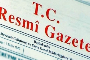 Atama karar Resmi Gazetede yaymland