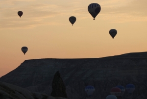 Kapadokyada 4 gndr balon turlar yaplamyor