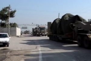 Afrin operasyonu ncesi snrda askeri ara hareketlilii