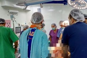 Bacana demir ubuk saplanan ocuun imdadna AFAD yetiti