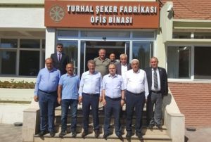 Turhal Kaymakam er, Turhal eker'i ziyaret etti