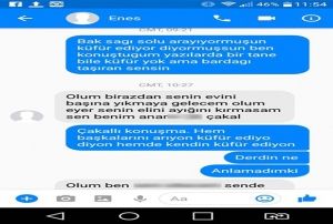 Facebook yorumu kanl bitti