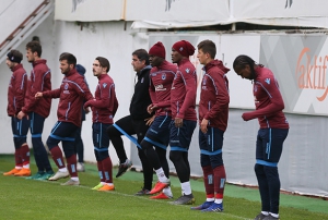 Trabzonspor, Aytemiz Alanyaspor ma hazrlklarn srdrd